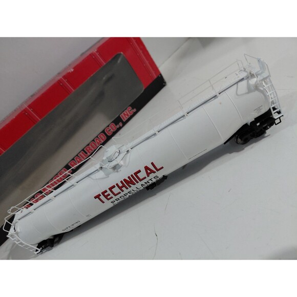 Atlas 1725-1 HO Gauge Model Railroad Technical Propellants Tank Car w/Box (Read) - Picture 3 of 10